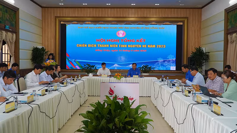 Quang cảnh Hội nghị tổng kết. (Ảnh: HỮU NGHĨA)