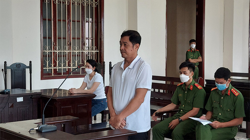 Bị cáo Lê Trung Nguyên Khôi.