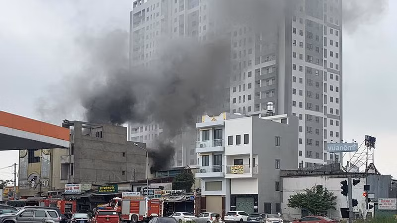 Cơ sở karaoke xảy ra vụ cháy đặc biệt nghiêm trọng.