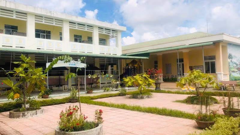 Trường mầm non Đức Hiệp cơ sở 1, huyện Mộ Đức có tổng vốn đầu tư 4,8 tỷ đồng và hoàn thành từ năm 2019, nhưng đến nay công trình này vẫn chưa thể quyết toán.