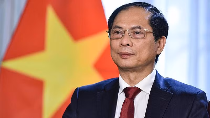 Bộ trưởng Ngoại giao Bùi Thanh Sơn.