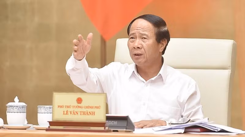 Phó Thủ tướng Lê Văn Thành. (Ảnh: VGP)