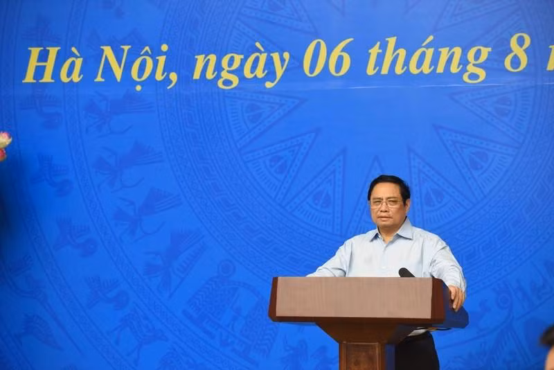 Thủ tướng Phạm Minh Chính phát biểu chỉ đạo Hội nghị.