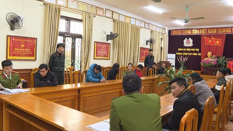 Các đối tượng trong đường dây đánh bạc nghìn tỷ đồng.