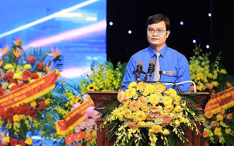 Bí thư thứ nhất Trung ương Đoàn Bùi Quang Huy gợi mở một số phương hướng triển khai công tác Đoàn và phong trào thanh thiếu nhi Thủ đô Hà Nội.