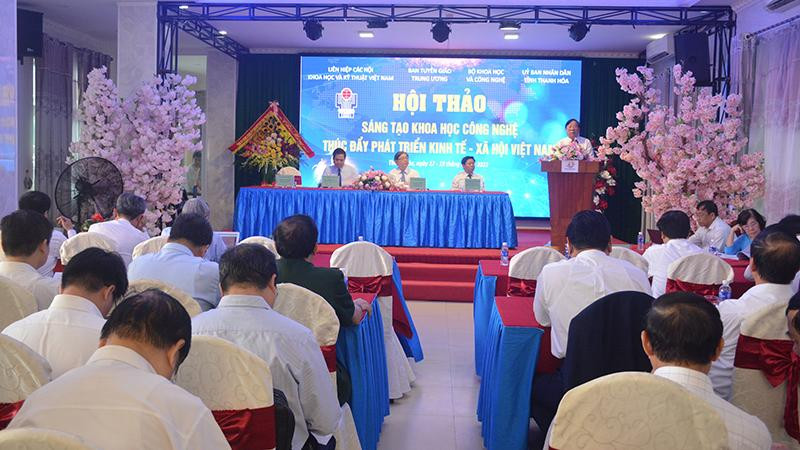 Quang cảnh hội thảo.