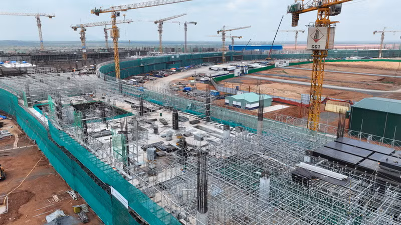 Nhà ga hành khách được xem là trái tim của dự án sân bay Long Thành giai đoạn 1.