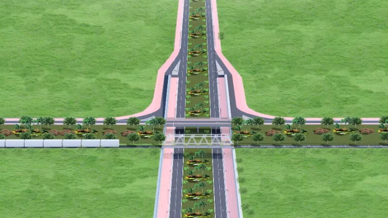 Phối cảnh tuyến đường Vành đai 1 thành phố Long Khánh.