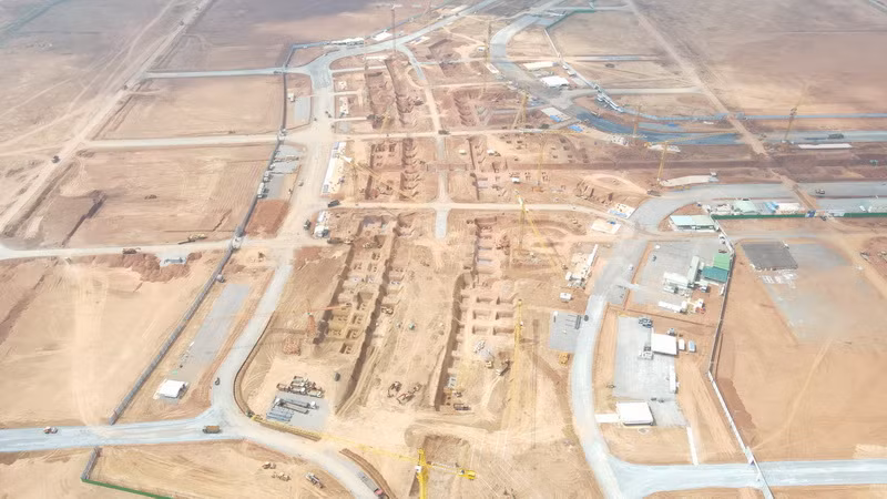 Toàn cảnh gói thầu thi công nhà ga hành khách sân bay Long Thành.