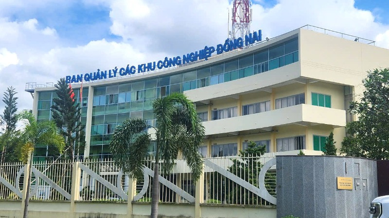 Trụ sở Ban Quản lý các khu công nghiệp Đồng Nai. 