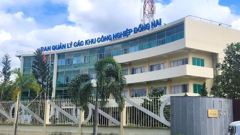 Trụ sở Ban Quản lý các khu công nghiệp Đồng Nai. 