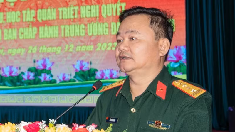 Đại tá Bùi Đăng Ninh, Chính ủy Bộ Chỉ huy Quân sự tỉnh Đồng Nai.