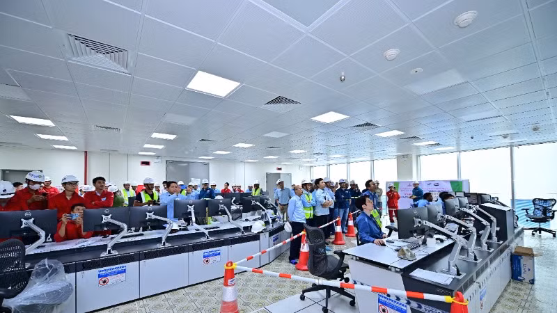 Nhà máy nhiệt điện Nhơn Trạch 3 hòa lưới thành công vào lúc 11 giờ 11 phút ngày 5/2.