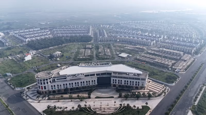 Nhiều hạng mục tại Dự án khu đô thị Aqua City ngưng triển khai thời gian dài do chưa đầy đủ hồ sơ theo quy định.