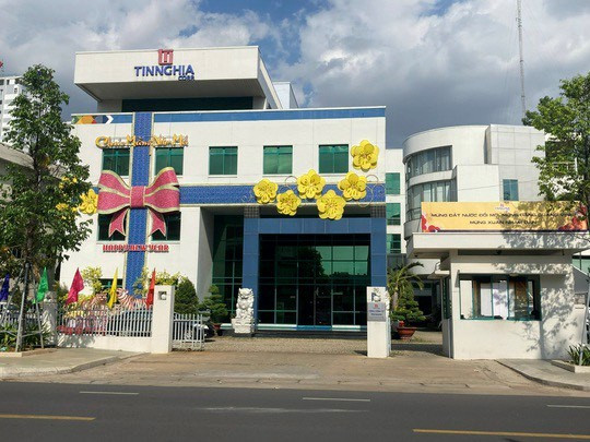 Trụ sở Tổng Công ty Tín Nghĩa. (Ảnh: CACC)