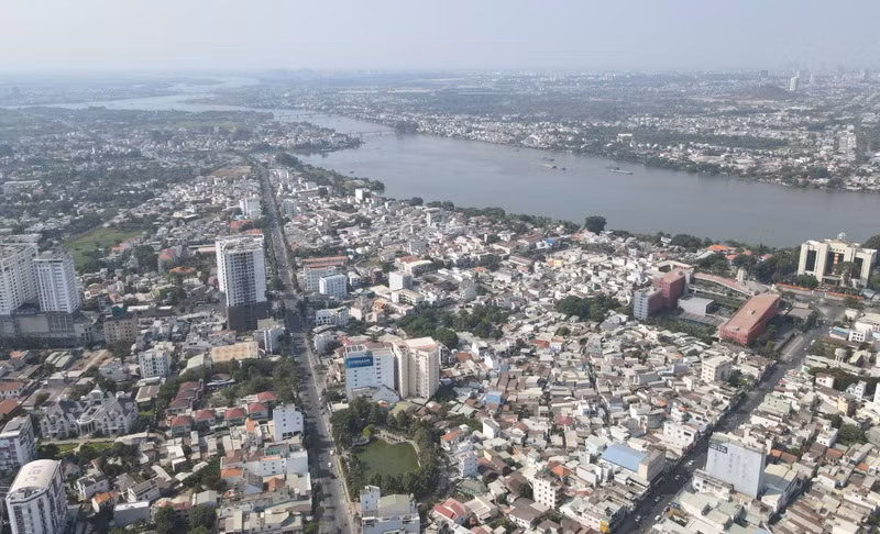 Khu vực trung tâm đô thị Biên Hòa đang trở nên chật chội.