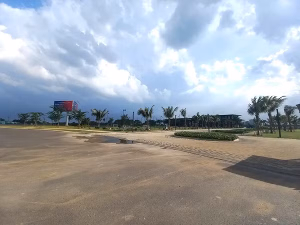 Một góc dự án của Công ty trách nhiệm hữu hạn thành phố Waterfront Đồng Nai đang triển khai tại xã Long Hưng.