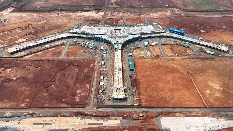 Nhà ga hành khách sân bay Long Thành giai đoạn 1 đang được khẩn trương đẩy nhanh tiến độ để đưa vào khai thác tháng 8/2026.