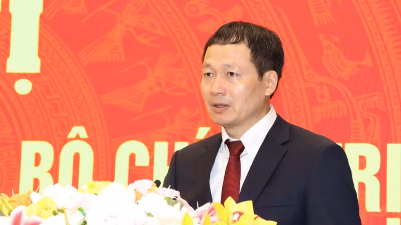 Đồng chí Vũ Hồng Văn, Bí thư Tỉnh ủy Đồng Nai phát biểu nhận nhiệm vụ.