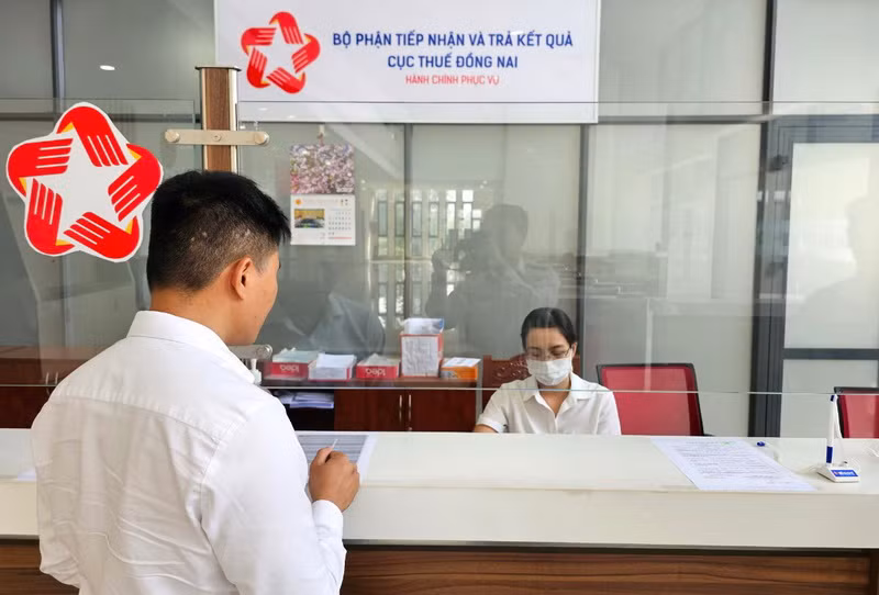 Giải quyết thủ tục hành chính tại Cục Thuế tỉnh Đồng Nai.