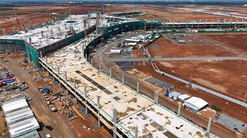 Sân bay Long Thành đang tăng tốc đẩy nhanh tiến độ. Khi dự án đưa vào hoạt động sẽ giúp thúc đẩy phát triển kinh tế-xã hội của Đồng Nai và khu vực Đông Nam Bộ.