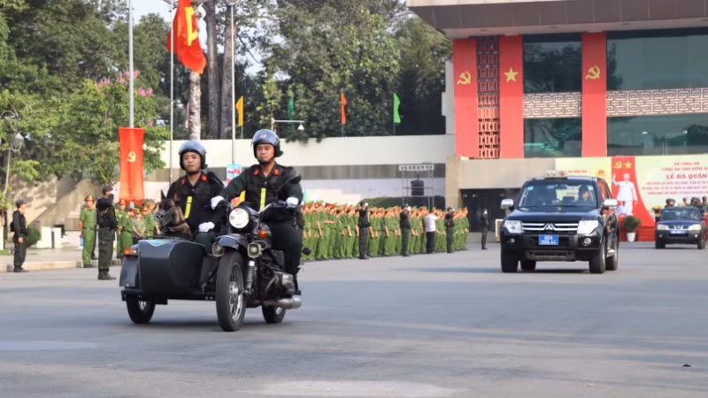 Công an tỉnh Đồng Nai ra quân thực hiện cao điểm tấn công, trấn áp tội phạm bảo đảm an ninh trật tự dịp 30/4.