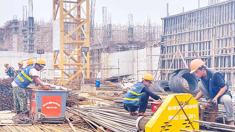 Dự án Trung tâm hội nghị tỉnh Yên Bái đang được đẩy nhanh tiến độ thi công.