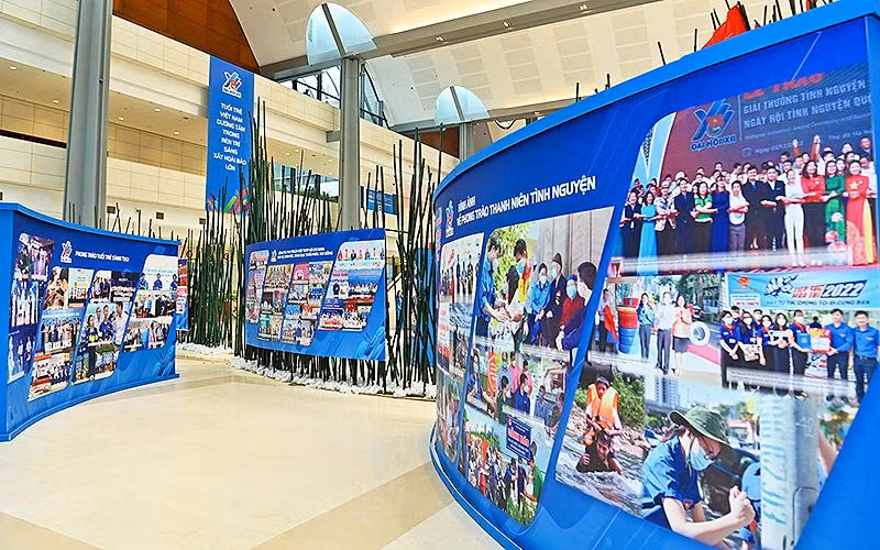 Những hình ảnh ấn tượng, đầy sức trẻ về công tác Đoàn và phong trào thanh thiếu nhi giai đoạn 2017-2022.