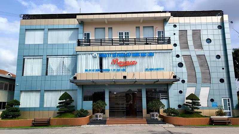 Trụ sở Công ty cổ phần Cấp nước tỉnh Bạc Liêu