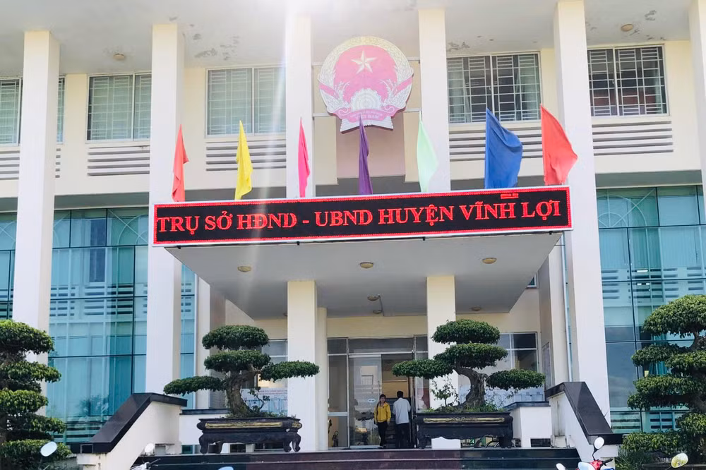 Trụ sở Ủy ban nhân dân huyện Vĩnh Lợi, tỉnh Bạc Liêu