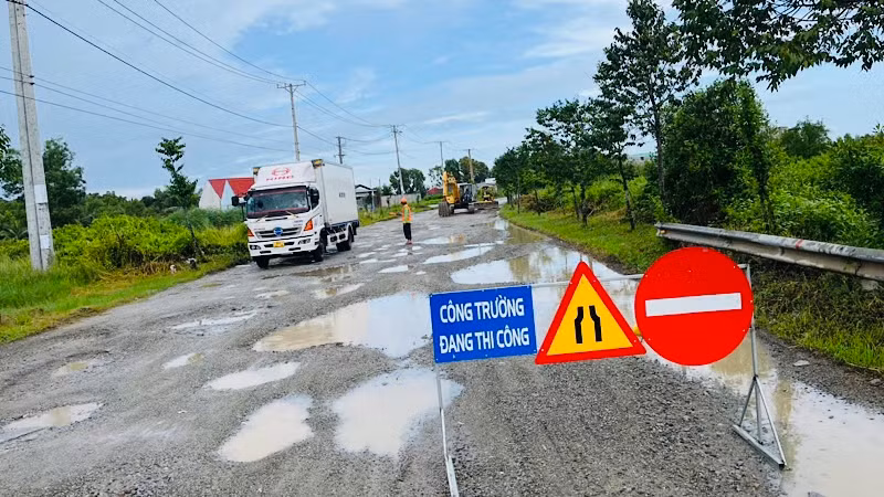 Con đường “đau khổ” ở Bạc Liêu đã được khởi công nâng cấp ảnh 1