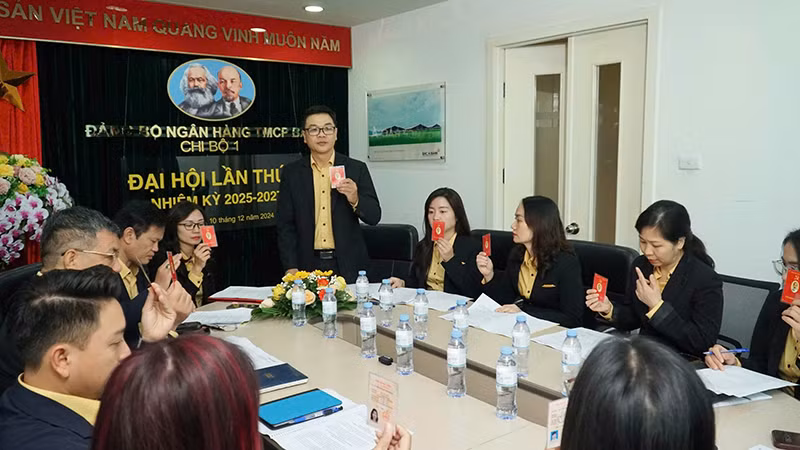 Đại hội Chi bộ 1 nhiệm kỳ 2025-2027.