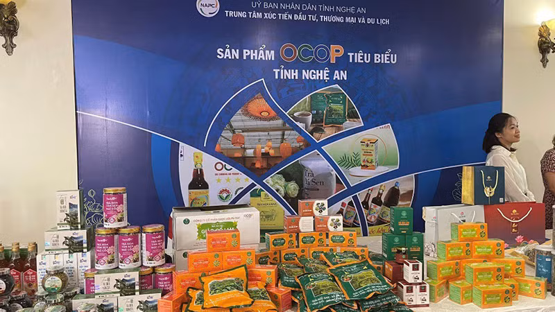 Các sản phẩm OCOP tiêu biểu của Nghệ An.