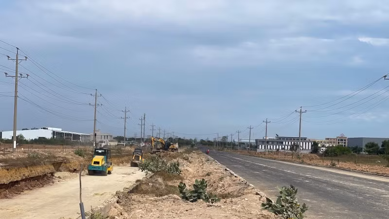 Hạ tầng Khu công nghiệp Hàm Kiệm II đầu tư hạ tầng khoảng 50%.