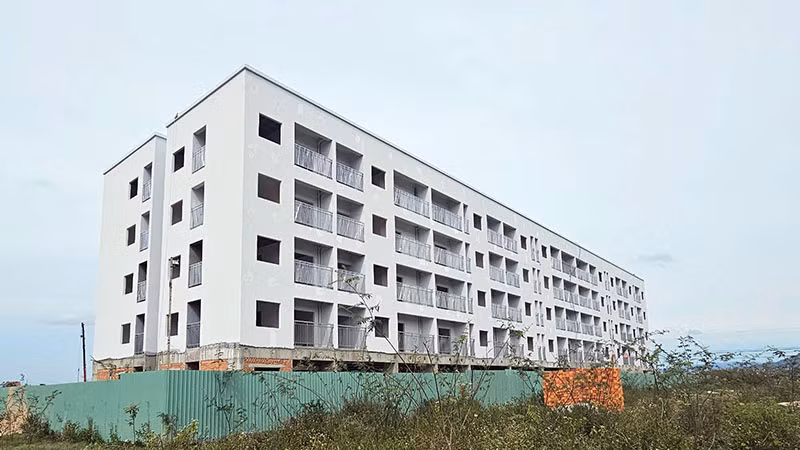 Nhà ở xã hội tại huyện Đức Trọng, tỉnh Lâm Đồng.