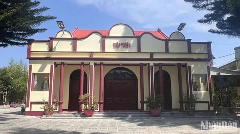 Bên trong cơ sở Thập Thiên, đường Kim Đồng, Phường 6, thành phố Đà Lạt.