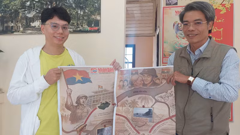 Phụ san đặc biệt kỷ niệm 50 năm Ngày Giải phóng miền nam, thống nhất đất nước của Báo Nhân Dân được bạn đọc tại Lâm Đồng đón nhận nồng nhiệt.