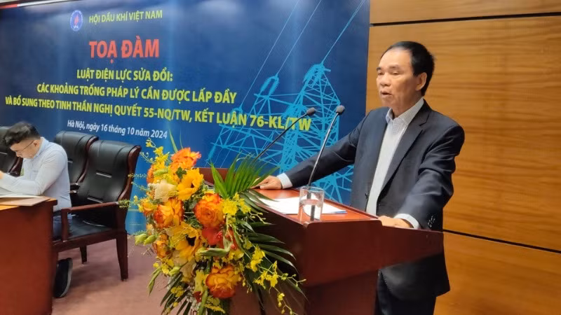 TS. Nguyễn Quốc Thập, Chủ tịch Hội Dầu khí Việt Nam