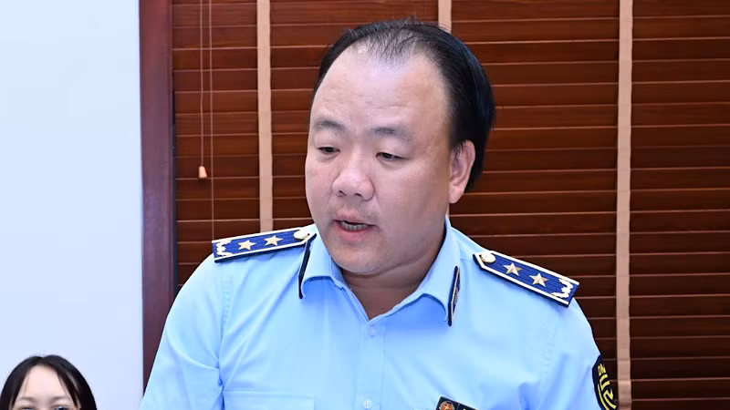 Tổng cục trưởng Quản lý thị trường Trần Hữu Linh