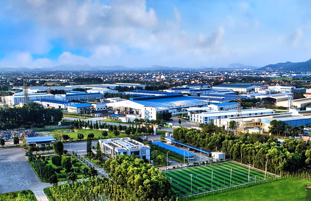 Khu Công nghiệp Nam Cầu Kiền (Hải Phòng). Ảnh: HỒNG ĐIỆP