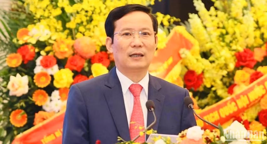 Chủ tịch VCCI Phạm Tấn Công phát biểu tại hội nghị.