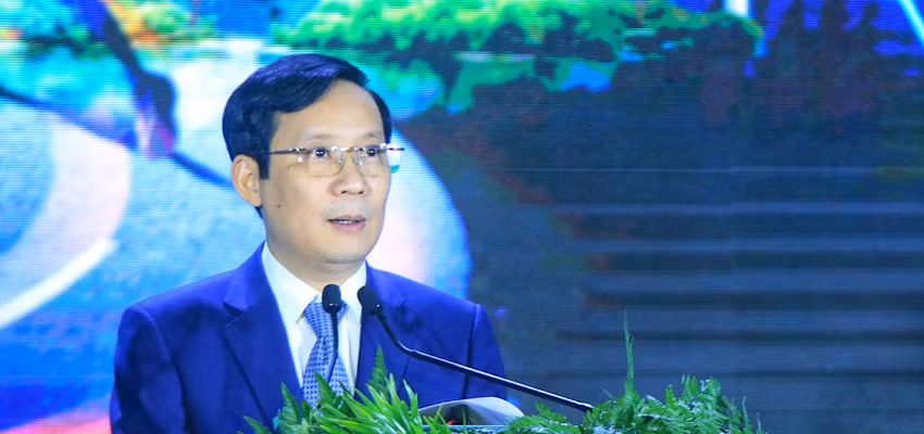 Chủ tịch VCCI Phạm Tấn Công phát biểu tại Diễn đàn VCSF