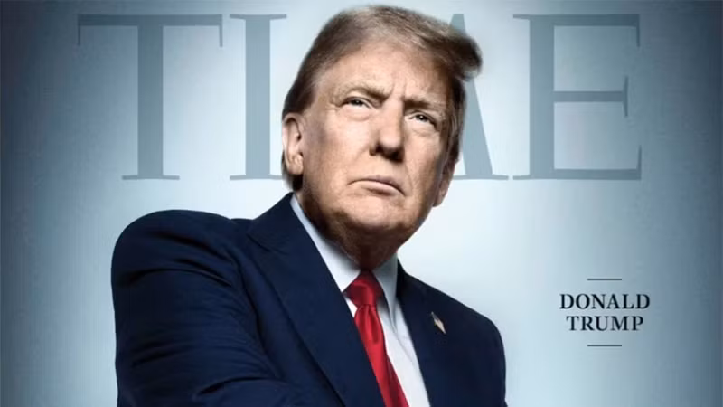 Tổng thống đắc cử Mỹ Donald Trump được vinh danh là "Nhân vật của năm" theo bình chọn của tạp chí Time. (Ảnh: Reuters/TTXVN)