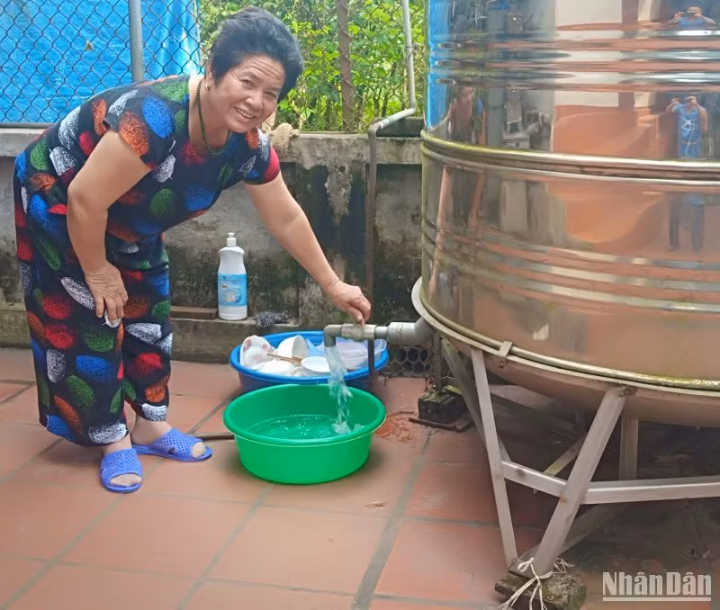 Một số vùng nông thôn trên địa bàn tỉnh Thái Bình, người dân thiếu nước sạch sinh hoạt trong ngày nóng.