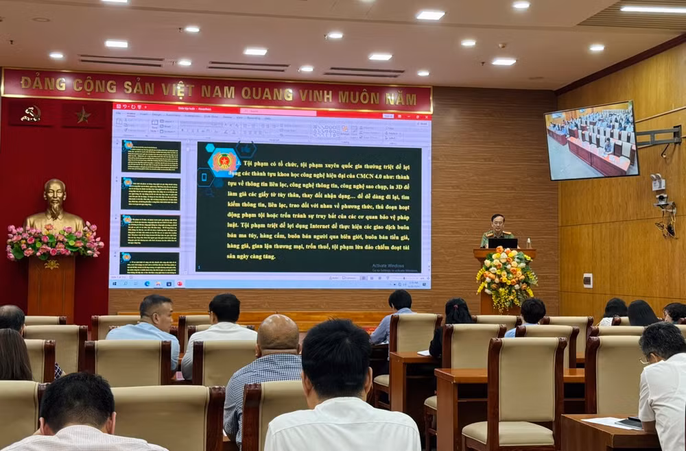 Quang cảnh hội nghị.
