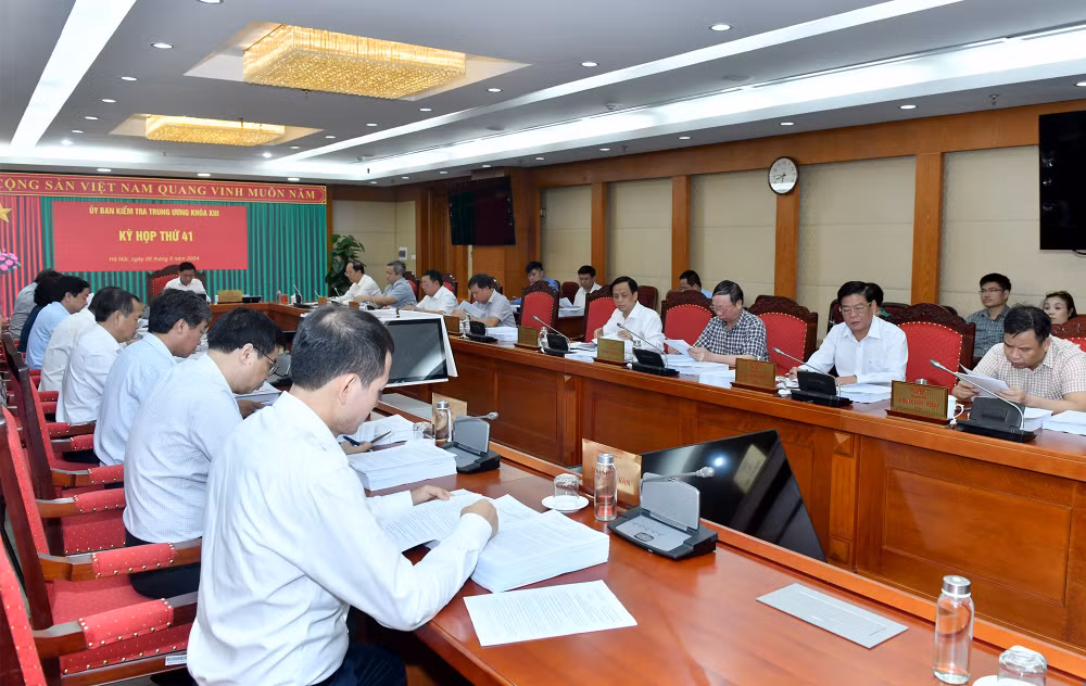 Tại kỳ họp thứ 41, Ủy ban Kiểm tra Trung ương đã xem xét, quyết định nhiều nội dung quan trọng. (Ảnh: ĐĂNG KHOA)