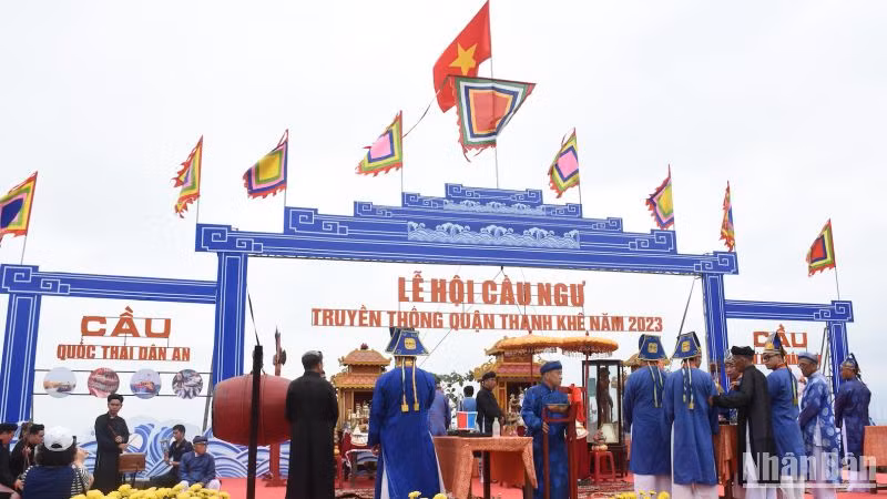 Khai mạc Lễ hội cầu ngư truyền thống quận Thanh Khê, sáng 10/2.