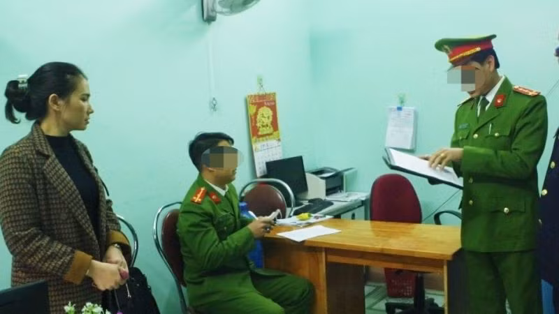 Công an thị xã Ba Đồn khởi tố vụ án xảy ra tại phường Quảng Phúc.