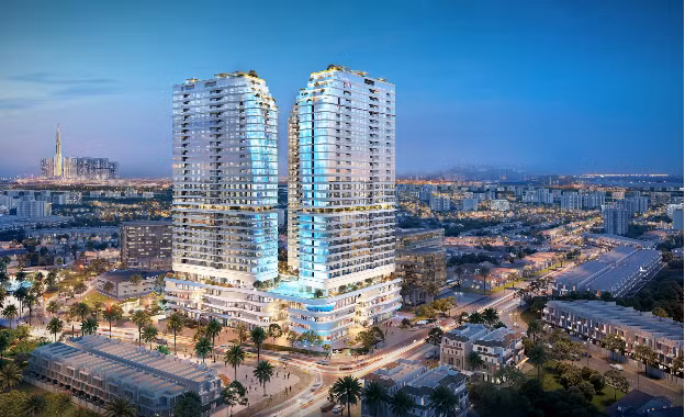 King Crown Infinity được bao quanh bởi nhiều tiện ích thuận tiện như ga tàu đường sắt đô thị; trung tâm thương mại Giga Mall...