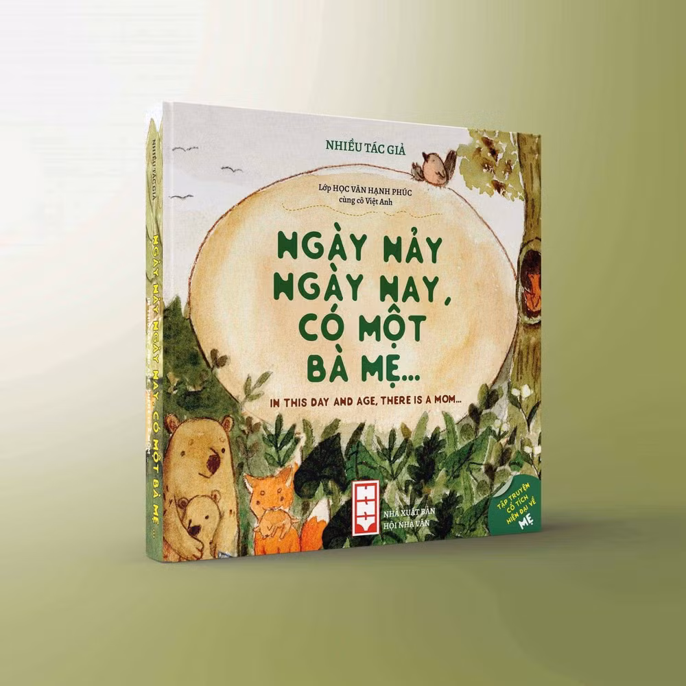 Bìa cuốn sách đặc biệt Ngày nảy ngày nay, có một bà mẹ…